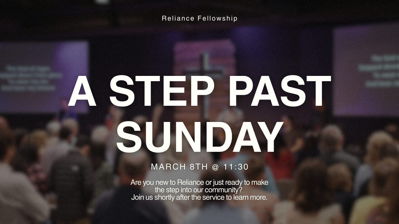 Event announcement for Reliance Fellowship